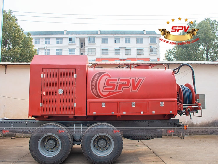 5,000 Litres Sewer Jetting Tank SKD - LS